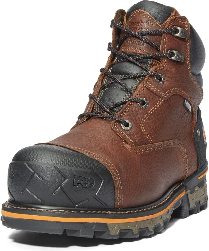 Timberland PRO Men's Boondock 6 Inch Composite Safety Toe Insulated Waterproof Industrial Work Boot
