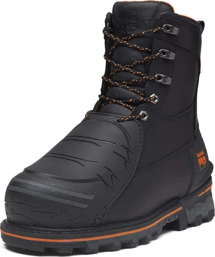 Timberland PRO Men's Boondock 8 Inch Composite Safety Toe Puncture Resistant External MetGuard Industrial Work Boot