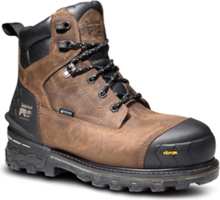 Timberland PRO Men's Boondock HD 6 Inch Composite Safety Toe Insulated Waterproof Industrial Work Boot