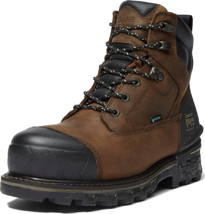 Timberland PRO Men's Boondock HD 6 Inch Composite Safety Toe Waterproof Industrial Work Boot