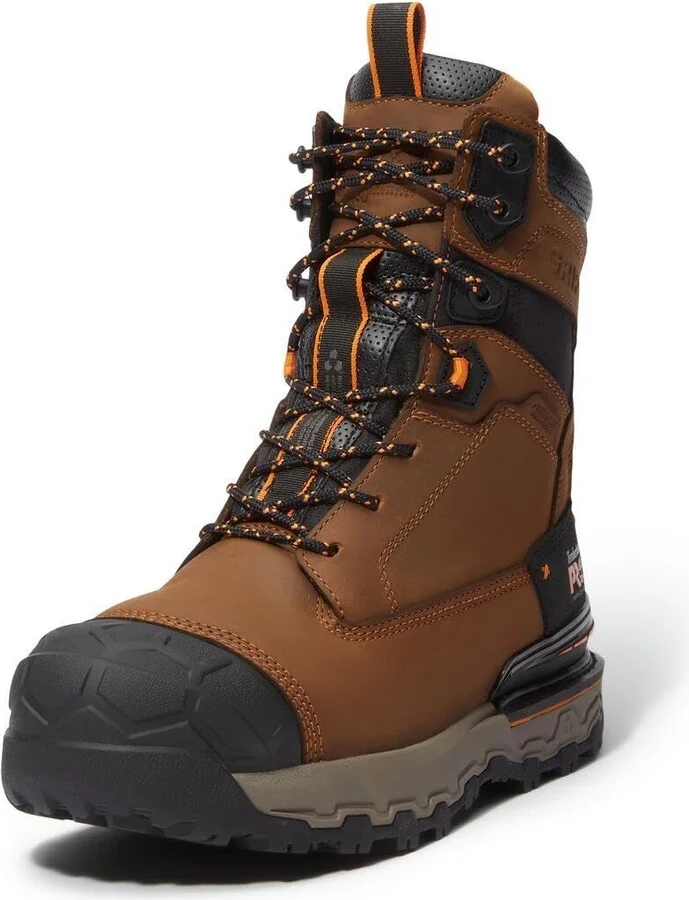 Timberland PRO Men's Boondock Ultralight 8 Inch Composite Safety Toe Waterproof Industrial Work Boot