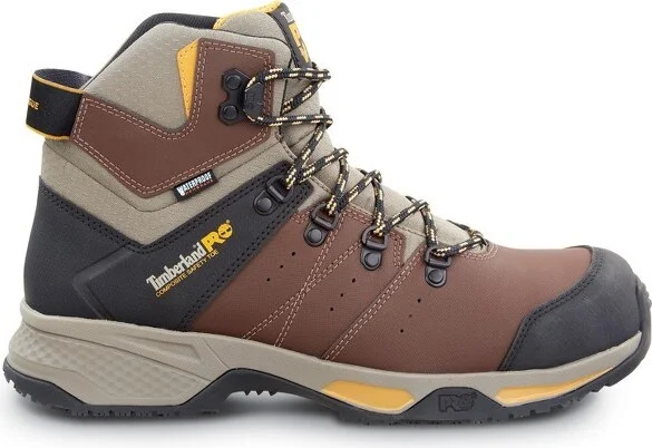 Timberland PRO Men's Comp Toe Switchback MaxTRAX Black/Grey Hiker Work Boots - 11.5 Medium - Image 3
