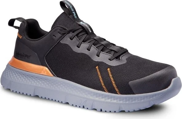 Timberland PRO Men's, Composite Toe, Setra Low Black/Grey/Copper, EH, Slip Resistant, Athletic Work Shoes - 11.5 M