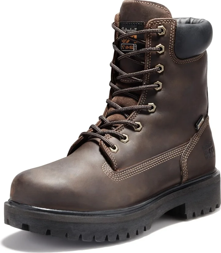 Timberland PRO Men's Direct Attach 8 Inch Soft Toe Insulated Waterproof Industrial Work Boot