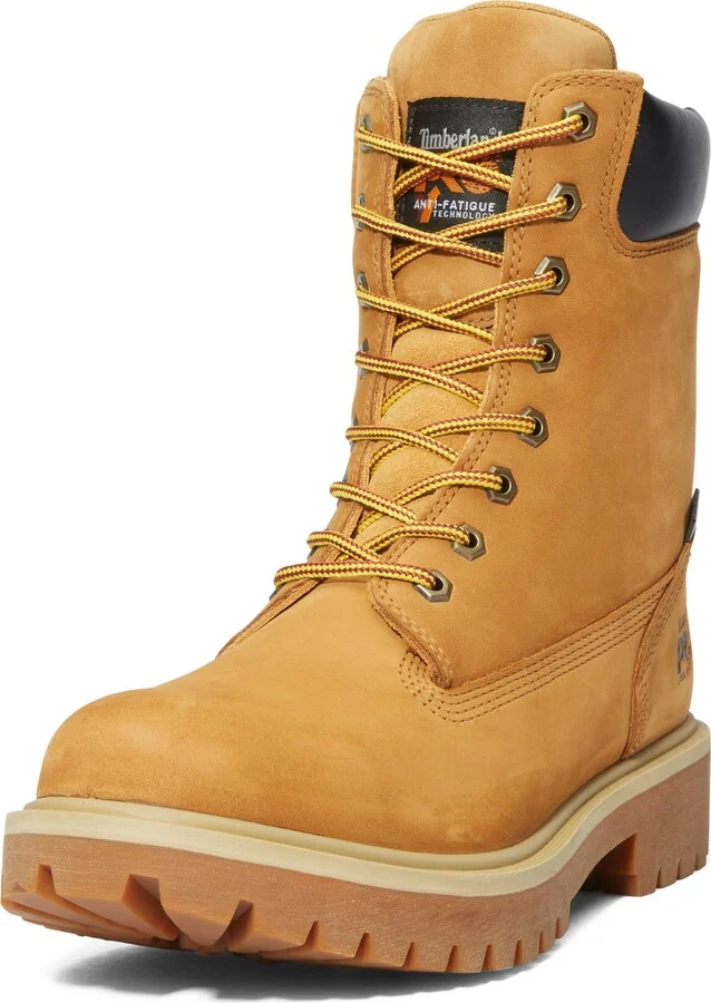 Timberland PRO Men's Direct Attach 8 Inch Steel Safety Toe Insulated Waterproof Industrial Work Boot