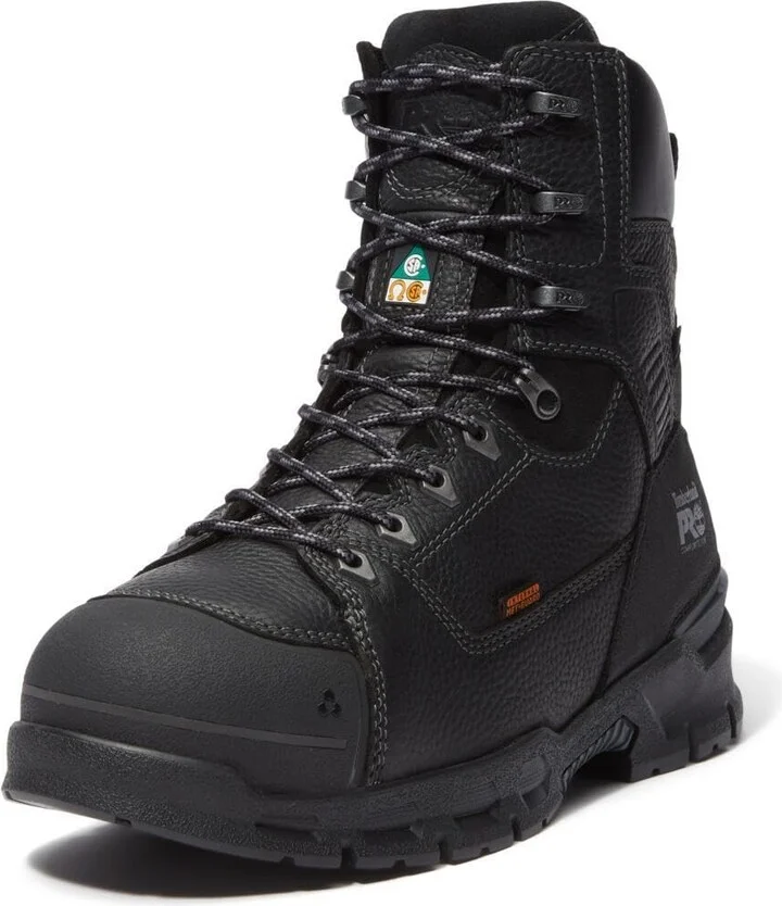 Timberland PRO Men's Endurance EV 8 Inch Composite Safety Toe Insulated Waterproof Puncture Resistant CSA Industrial Work Boot