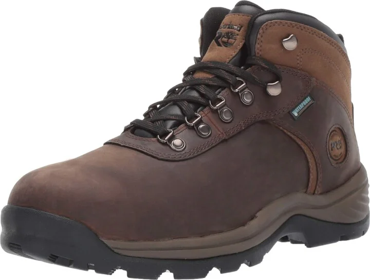 Timberland PRO Men's Flume Mid Steel Safety Toe Wateproof Industrial Hiker Work Boot