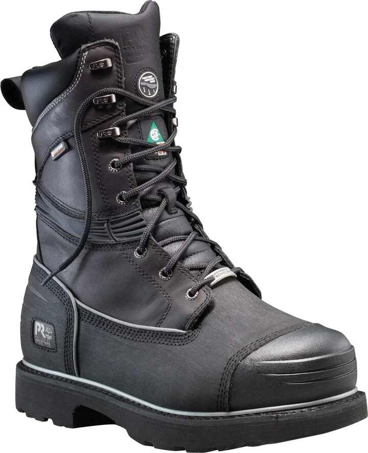 Timberland PRO Men's Gravel Pit 10 inch Steel Safety Toe Insulated Waterproof Internal MetGuard Industrial Work Boot