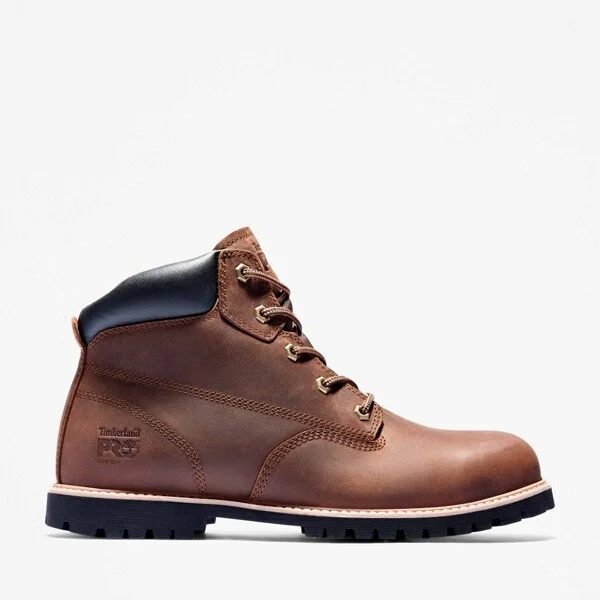 Timberland PRO Men's Gritstone 6" Work Boot, Brown,