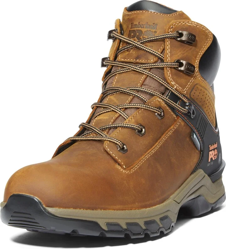 Timberland PRO Men's Hypercharge 6 Inch Soft Toe Waterproof Industrial Work Boot