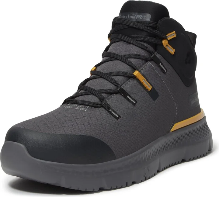Timberland PRO Men's Intercept Mid Steel Safety Toe Industrial Athletic Work Shoe