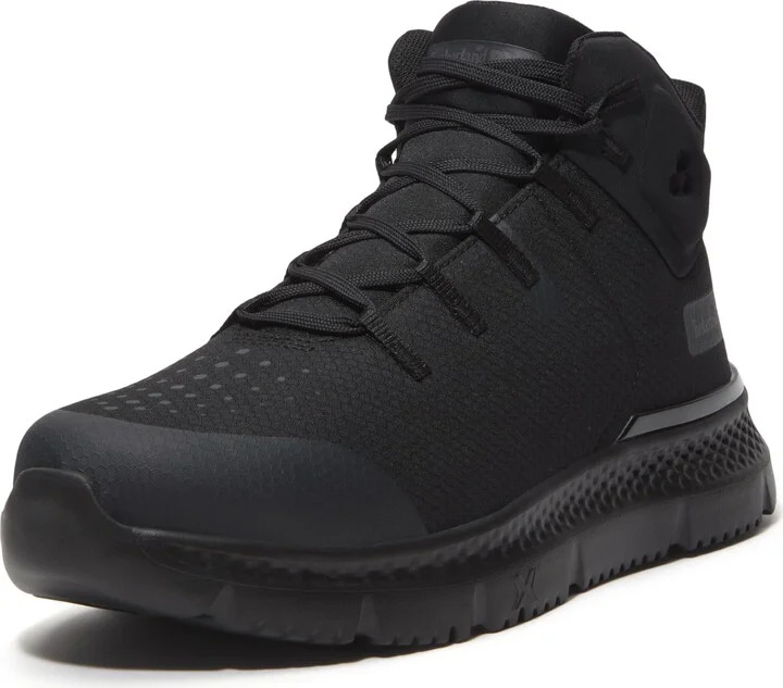 Timberland PRO Men's Intercept Mid Steel Safety Toe Puncture Resistant CSA Industrial Athletic Work Shoe