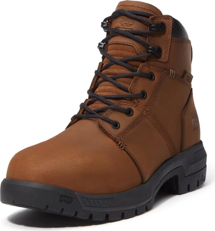 Timberland PRO Men's Montauk 6 Inch Steel Safety Toe Waterproof Industrial Work Boot