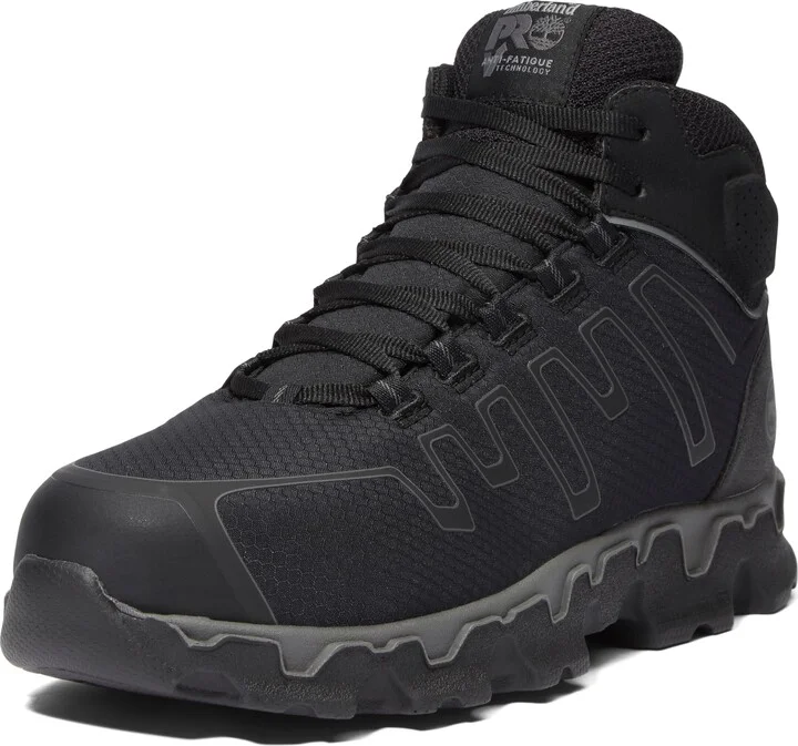 Timberland PRO Men's Powertrain Sport Mid Alloy Safety Toe Industrial Ahletic Work Shoe