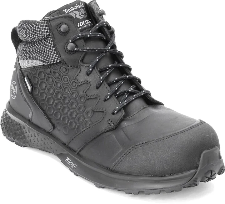 Timberland PRO Men's Reaxion Mid Athletic Hiker Wateproof Composite Toe Work Boot