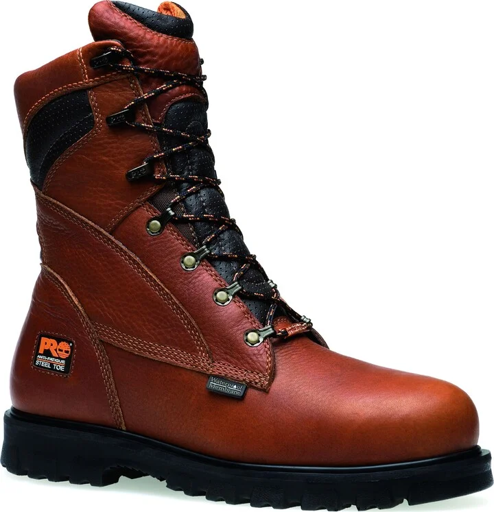 Timberland PRO Men's Rigmaster Steel Toe 8" WaterPROof Workboot