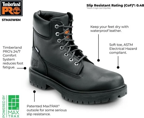 Timberland PRO Men's Soft Toe MaxTRAX Slip Resistant Earth Bandit Work Boots - 10.5 Wide - Image 2