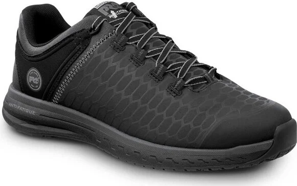 Timberland PRO Men's Soft Toe Powerdrive MaxTRAX Slip Resistant Black Work Shoes - 10 Wide