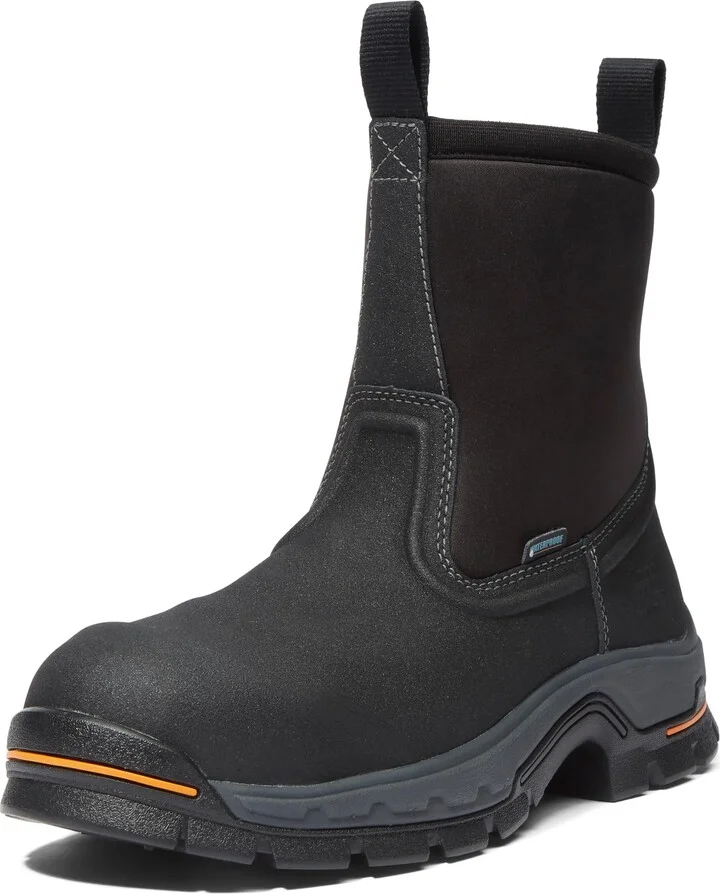 Timberland PRO Men's Stockdale Pull-On Alloy Safety Toe Waterproof Industrial Work Boot