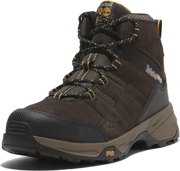Timberland PRO Men's Switchback LT 6 Inch Steel Safety Toe Static Dissipative Industial Work Hiker Boot
