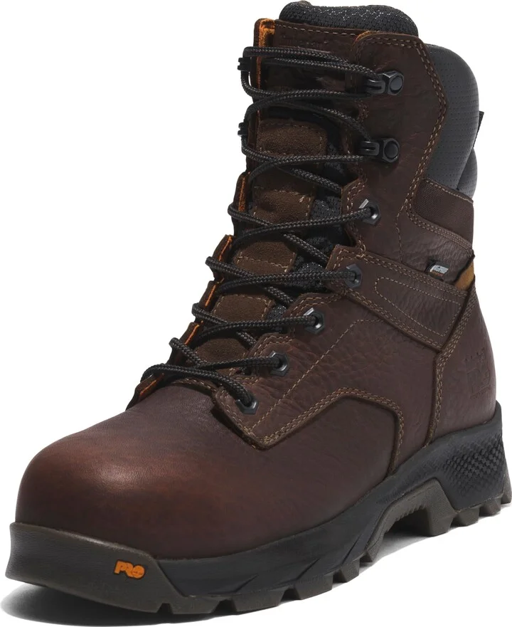 Timberland PRO Men's TiTAN EV 8 Inch Composite Safety Toe Waterproof Industrial Work Boot