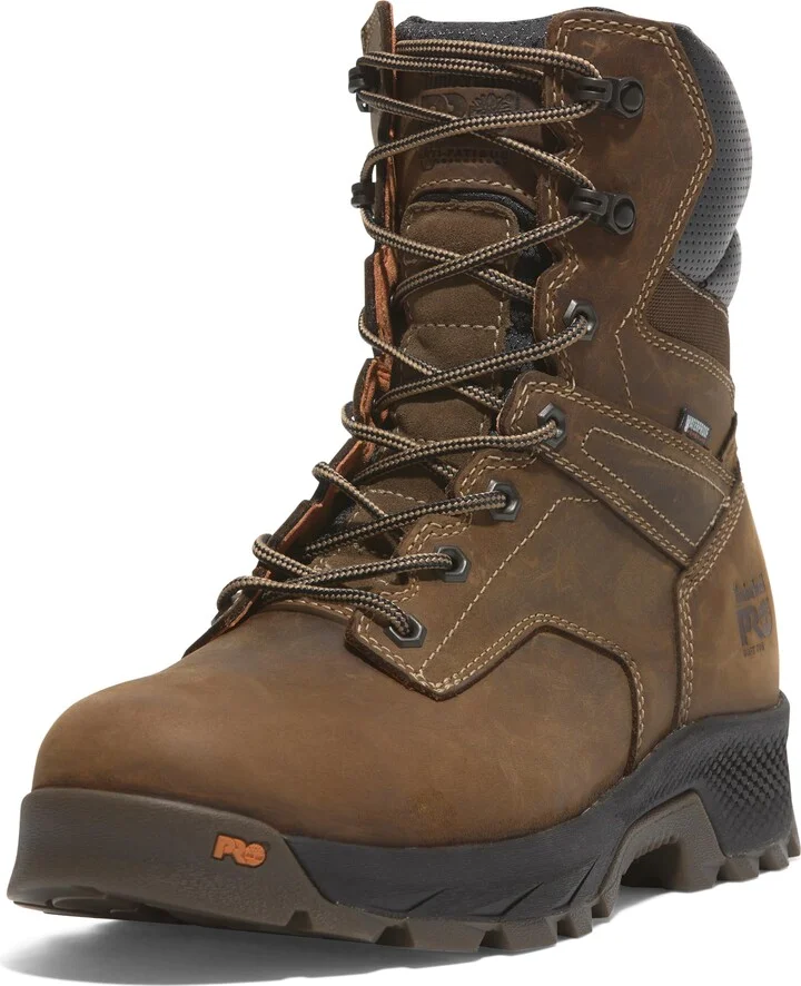 Timberland PRO Men's TiTAN EV 8 Inch Soft Toe Waterproof Industrial Work Boot