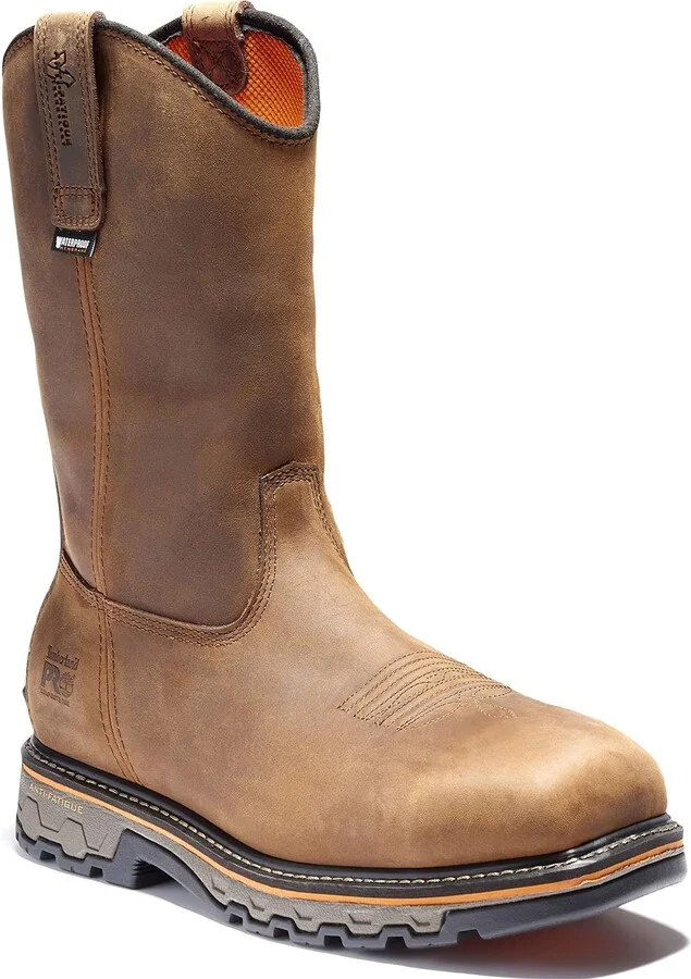 Timberland PRO Men's True Grit Pull On Composite Safety Toe Waterproof Industrial Western Work Boot