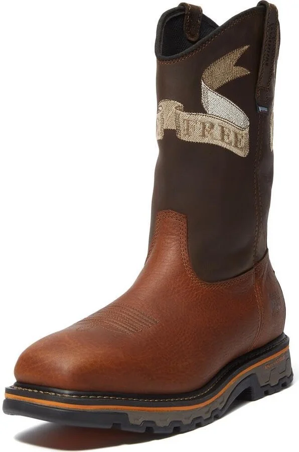 Timberland PRO Men's True Grit Pull On Soft Toe Waterproof Industrial Western Work Boot