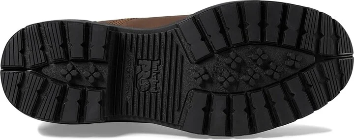 Timberland PRO Montauk 6 Inch Steel Safety Toe Men's Work Boots Gaucho Brown : 6 D - Medium, Leather - Image 3