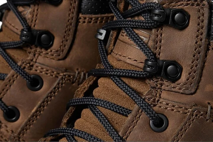Timberland PRO Montauk 6 Inch Steel Safety Toe Men's Work Boots Gaucho Brown : 6 D - Medium, Leather - Image 5