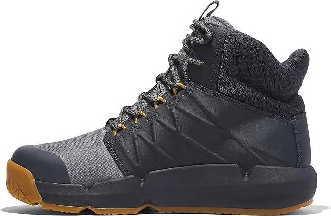 Timberland PRO Morphix 6 Composite Safety Toe Waterproof Men's Shoes Grey/Navy : 11 E - Wide, Leather/Rubber - Image 2