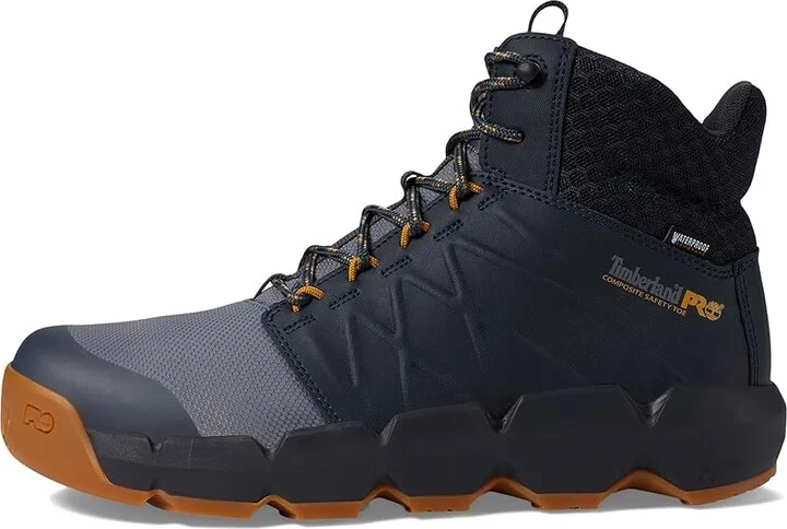 Timberland PRO Morphix 6 Composite Safety Toe Waterproof Men's Shoes Grey/Navy : 11 E - Wide, Leather/Rubber - Image 6