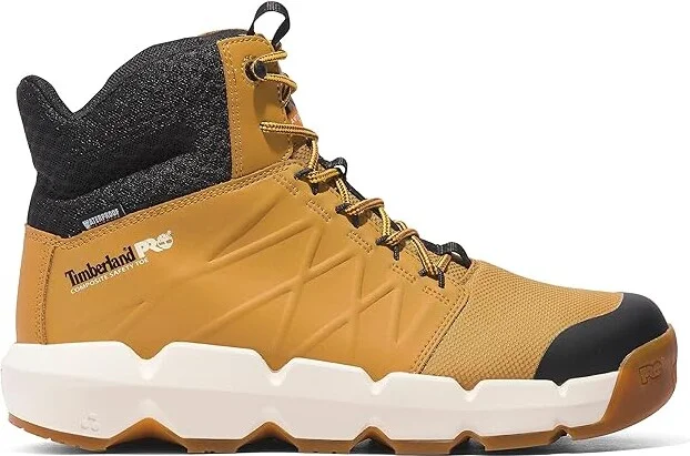 Timberland PRO Morphix 6 Composite Safety Toe Waterproof Men's Shoes Wheat1 : 10 D - Medium, Leather/Rubber - Image 7