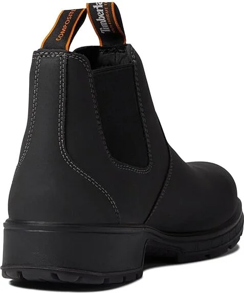 Timberland PRO Nashoba Composite Safety Toe Men's Shoes Black-2024 NEW : Men's 7 - Women's 8.5 Medium, Leather - Image 4