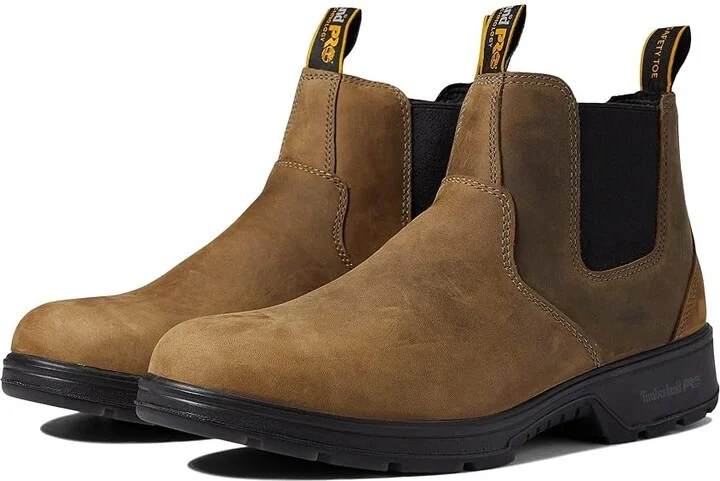 Timberland PRO Nashoba Composite Safety Toe Men's Shoes Turkish Coffee-2024 NEW : Men's 8.5 - Women's 10 Medium, Leather