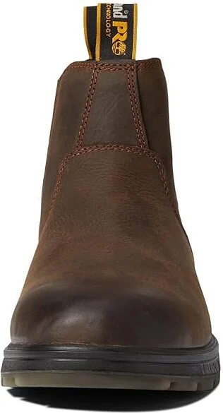 Timberland PRO Nashoba Soft Toe Men's Shoes Stout Brown-2024 NEW : Men's 8.5 - Women's 10 Medium, Leather - Image 2