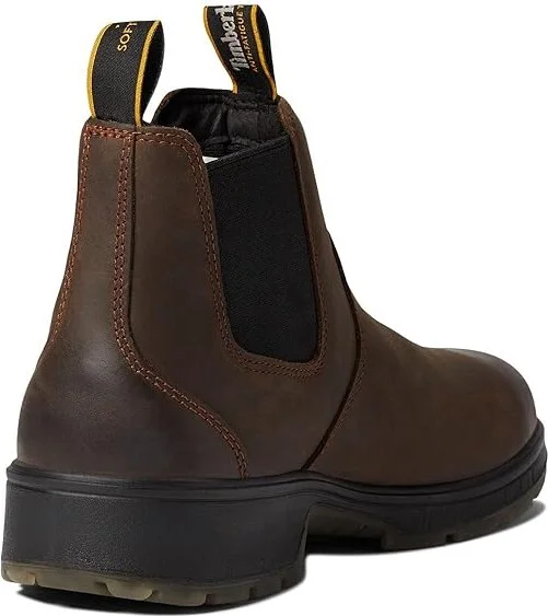Timberland PRO Nashoba Soft Toe Men's Shoes Stout Brown-2024 NEW : Men's 8.5 - Women's 10 Medium, Leather - Image 4