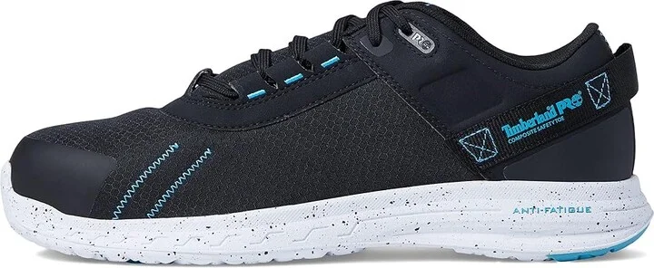 Timberland PRO Overdrive Composite Safety Toe Men's Shoes Black/Blue/White : 7 D - Medium, Textile - Image 6