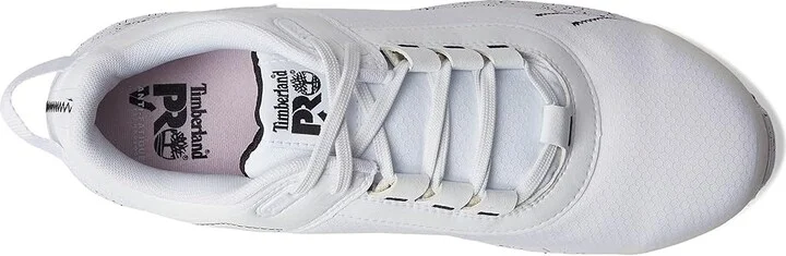 Timberland PRO Overdrive Composite Safety Toe Men's Shoes White/Black : 10 D - Medium, Textile - Image 2