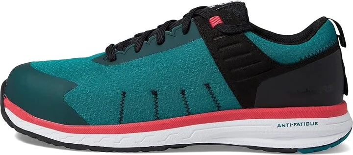Timberland PRO Overdrive Composite Safety Toe Women's Shoes Teal/Black/Pink : 7 M, Textile - Image 6