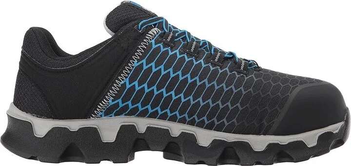 Timberland PRO Powertrain Alloy Toe Men's Work Lace-up Boots Black/Blue : 14 E - Wide, Leather/Textile - Image 7
