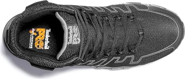 Timberland PRO Powertrain Alloy Toe Men's Work Lace-up Boots Black/Grey 1 : 10.5 E - Wide, Textile - Image 2