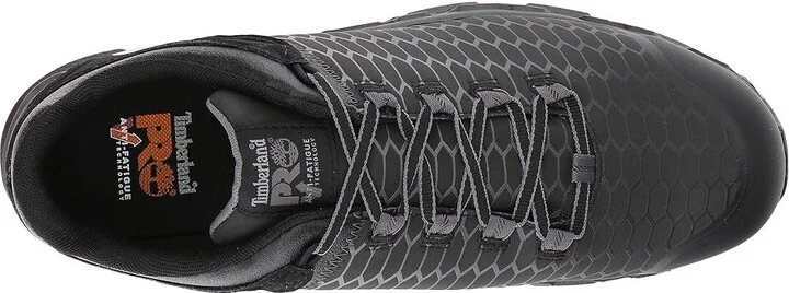 Timberland PRO Powertrain Alloy Toe Men's Work Lace-up Boots Black/Grey 2 : 13 E - Wide, Textile - Image 2
