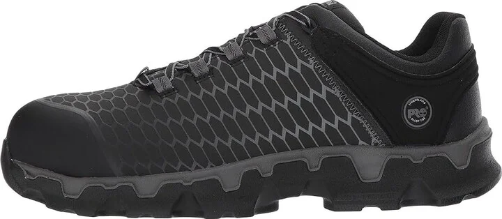 Timberland PRO Powertrain Alloy Toe Men's Work Lace-up Boots Black/Grey 2 : 13 E - Wide, Textile - Image 6