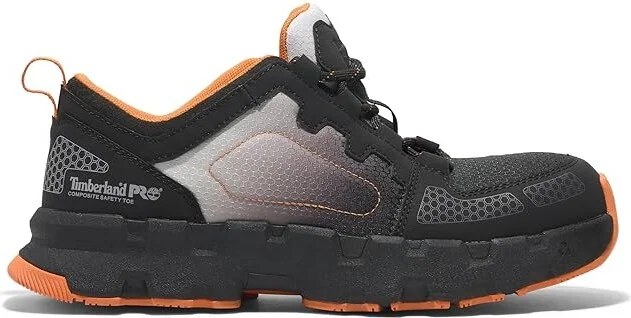 Timberland PRO Powertrain EV Composite Safety Toe Men's Work Boots Grey/Orange : 8 D - Medium, Textile - Image 7