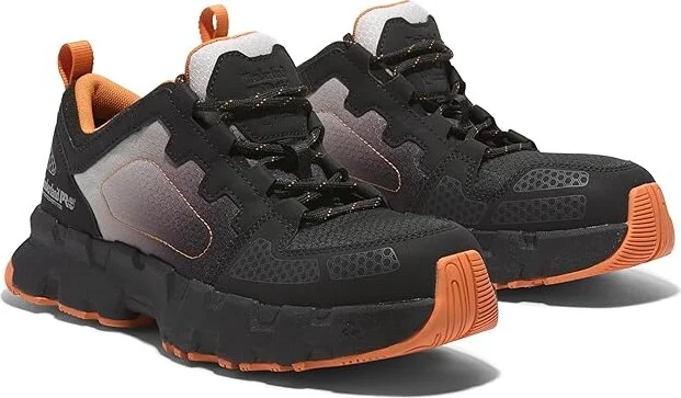 Timberland PRO Powertrain EV Composite Safety Toe Men's Work Boots Grey/Orange : 8 D - Medium, Textile