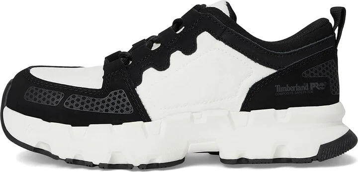 Timberland PRO Powertrain EV Composite Safety Toe Women's Work Boots Black/White : 7 C - Medium, Synthetic - Image 6