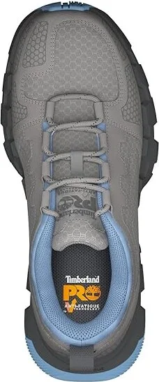 Timberland PRO Powertrain EV Composite Safety Toe Women's Work Boots Grey/Blue : 9.5 D - Wide, Synthetic - Image 2