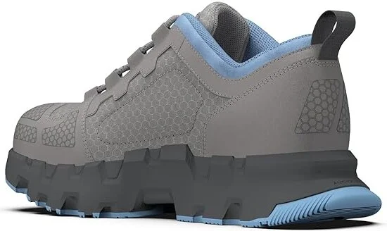Timberland PRO Powertrain EV Composite Safety Toe Women's Work Boots Grey/Blue : 9.5 D - Wide, Synthetic - Image 4