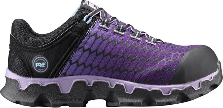 Timberland PRO Powertrain Sport Alloy Safety Toe EH Women's Industrial Shoes Black/Purple : 9.5 D - Wide, Rubber - Image 3